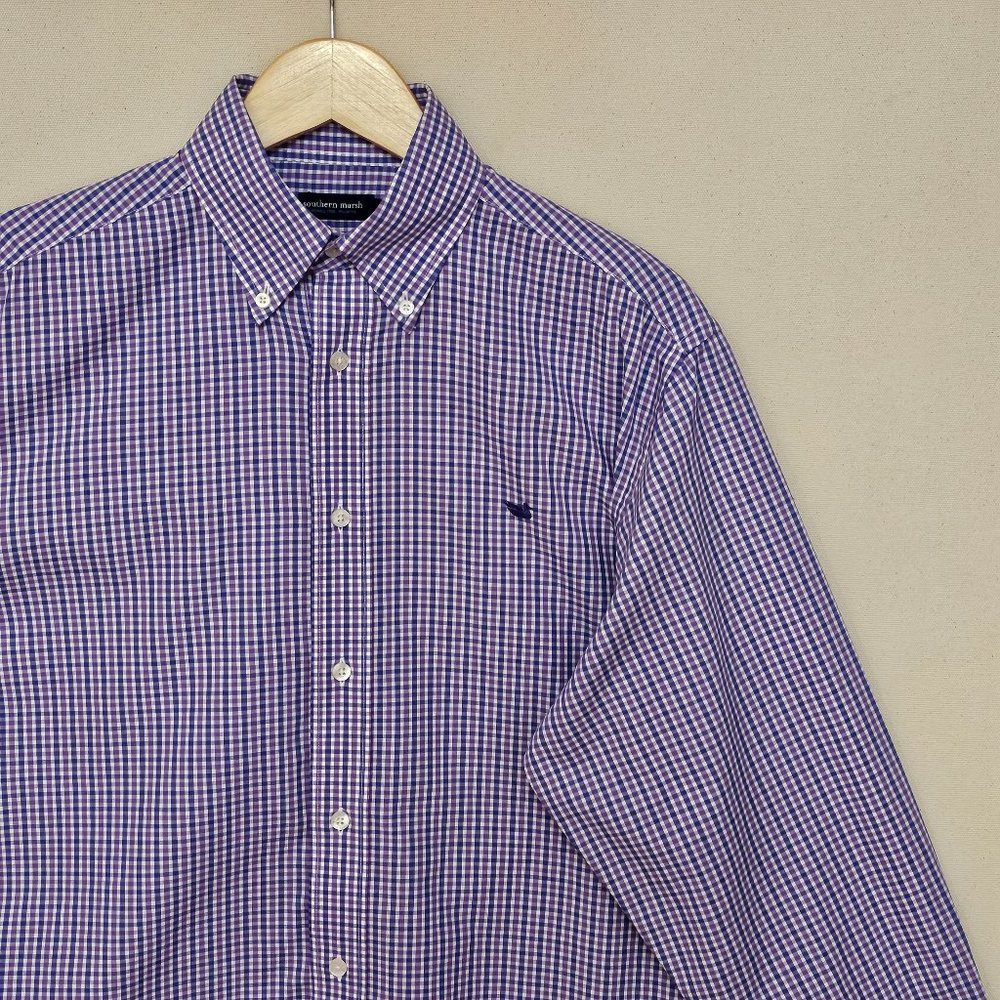 Southern Marsh Wrinkle Free Button Down M